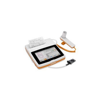 Spirometr Spirolab New z pulsoksymetrem i turbiną wielorazową